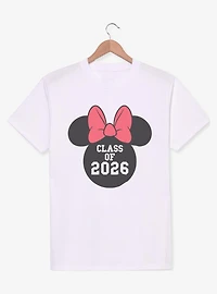 Disney Minnie Mouse Head Class Of 2026 T-Shirt