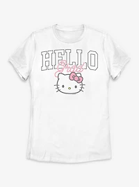 Hello Kitty Head Grad Womens T-Shirt