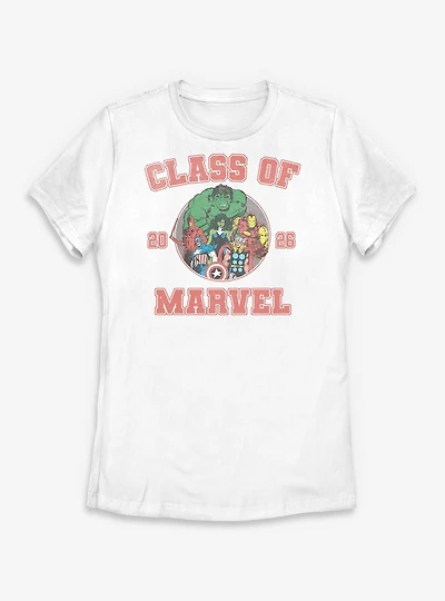 Marvel Avengers Class Of 2026 Womens T-Shirt