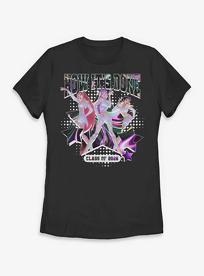 KPop Demon Hunters How It's Done Class Of 2026 Womens T-Shirt
