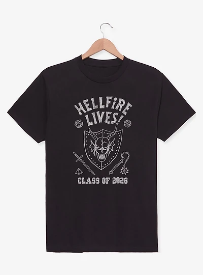 Stranger Things Hellfire Lives Class Of 2026 T-Shirt