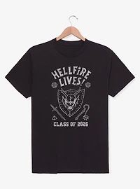 Stranger Things Hellfire Lives Class Of 2026 T-Shirt
