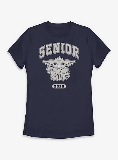 Star Wars The Mandalorian Grogu Senor Class 2026 Womens T-Shirt