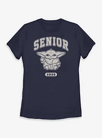 Star Wars The Mandalorian Grogu Senor Class 2026 Womens T-Shirt