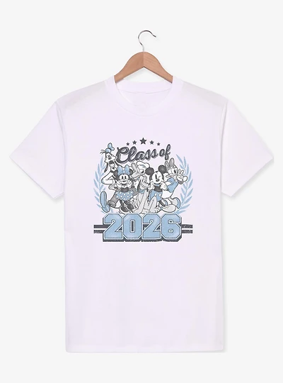 Disney Mickey Mouse & Friends Class Of 2026 Collegiate T-Shirt