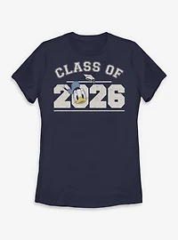 Disney Donald Duck Class Of 2026 Collegiate Womens T-Shirt