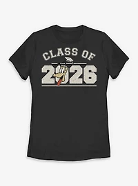 Disney Pluto Class Of 2026 Collegiate Womens T-Shirt