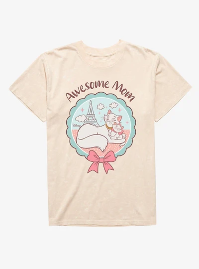 Disney Aristocats Awesome Mom Cat Mineral Wash T-Shirt