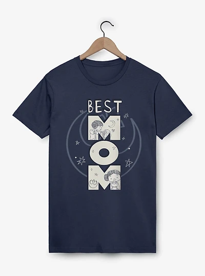 Star Wars Best Mom Leia Rebel T-Shirt