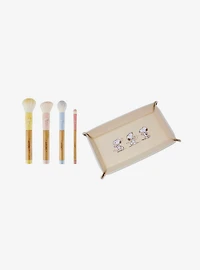 Peanuts Snoopy 4-PC Makeup Brush Set with Tray