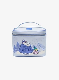 Peanuts Snoopy Winter Makeup Train Case