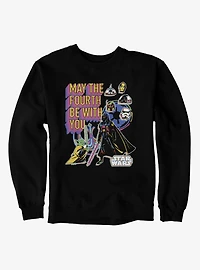 Star Wars May The 4th Be With You Character Highlights Sweatshirt