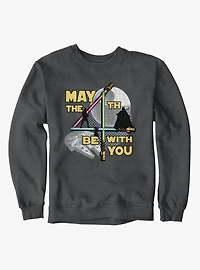 Star Wars May The 4th Be With You Lightsaber 4 Silhouettes Sweatshirt