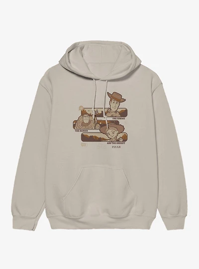 Disney Pixar Toy Story 5 Cowboy Ranger Sheriff Woody Buzz Jessie Hoodie