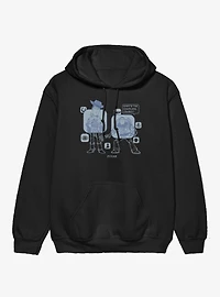 Disney Pixar Toy Story 5 What's The Download Woody And Buzz Hoodie