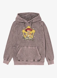 Disney Pixar Toy Story 5 My Sheriff Era Jessie Mineral Wash Hoodie