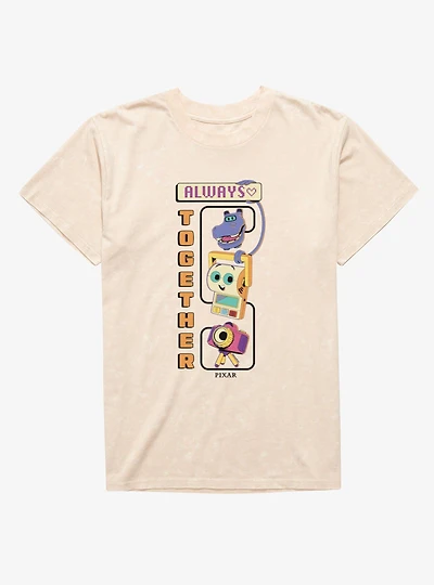 Disney Pixar Toy Story 5 Always Together Tech Toys Mineral Wash T-Shirt