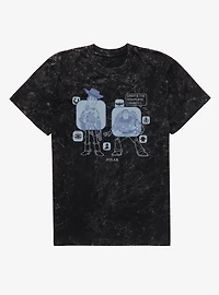 Disney Pixar Toy Story 5 What's The Download Woody And Buzz Mineral Wash T-Shirt