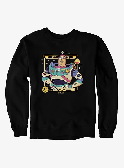 Disney Pixar Toy Story 5 Buzz Emoji Ranger Sweatshirt
