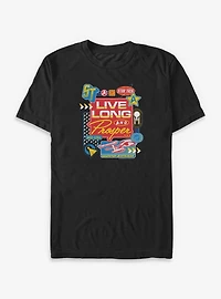 Star Trek: The Original Series Live Long and Prosper Badges Big & Tall T-Shirt