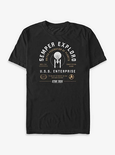 Star Trek Semper Exploro Big & Tall T-Shirt