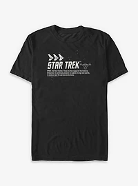 Star Trek Space Big & Tall T-Shirt