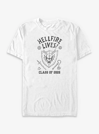 Stranger Things Hellfire lives Marker Big & Tall T-Shirt
