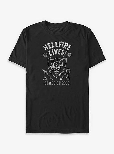 Stranger Things Hellfire lives Marker Big & Tall T-Shirt