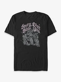 Disney Mickey Mouse Sorry Can't Hear You Big & Tall T-Shirt