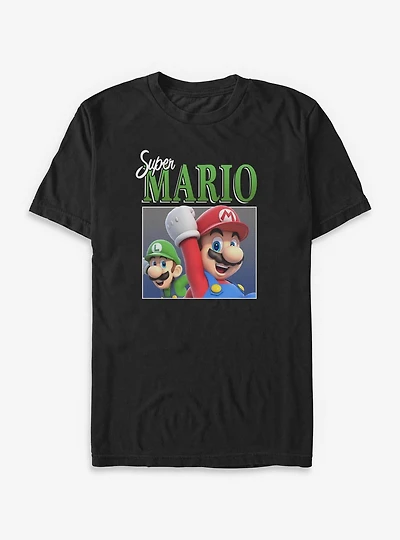 Nintendo Super Mario Fist Up Big & Tall T-Shirt