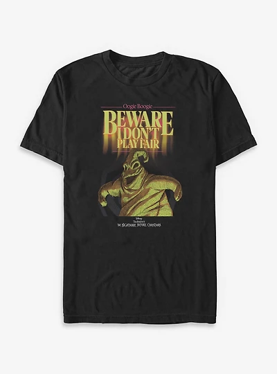 Disney The Nightmare Before Christmas Oogie Boogie Beware Big & Tall T-Shirt