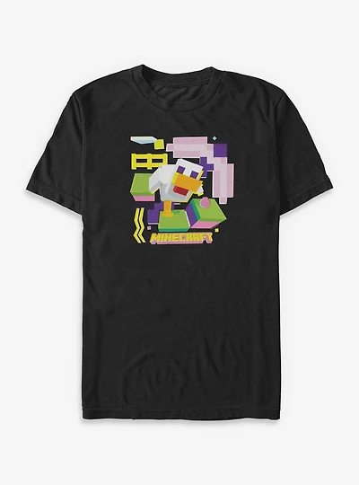 Minecraft Chicken Big & Tall T-Shirt