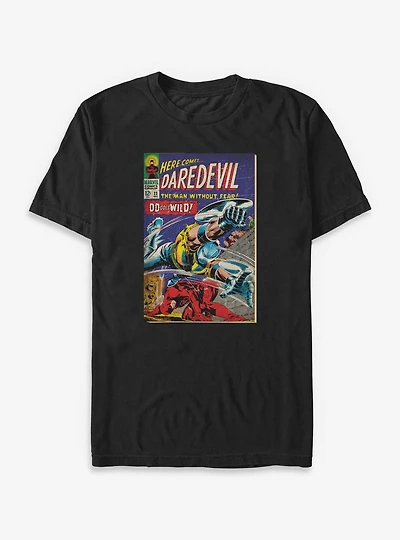 Marvel Daredevil Goes Wild Comic Cover Big & Tall T-Shirt
