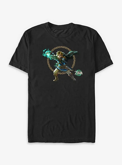 the Legend of Zelda: Tears Kingdom Link Portal Big & Tall T-Shirt