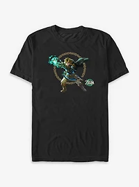 the Legend of Zelda: Tears Kingdom Link Portal Big & Tall T-Shirt