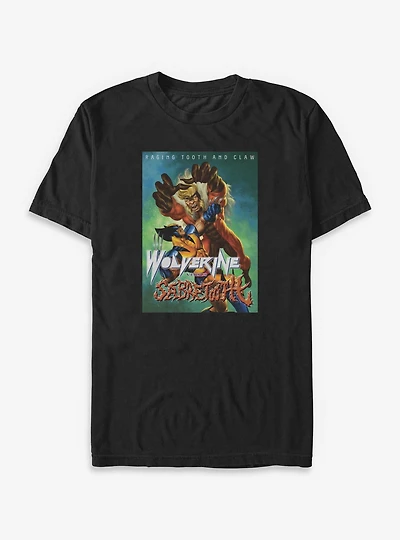 Marvel X-Men Wolverine Vs. Sabertooth Big & Tall T-Shirt