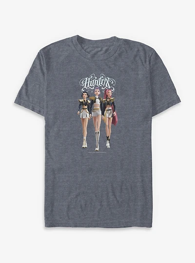 KPop Demon Hunters HUNTR/X Golden Billboard Big & Tall T-Shirt