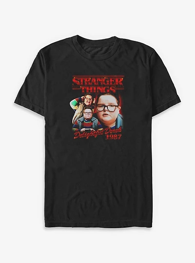 Stranger Things Derek Collage Big & Tall T-Shirt