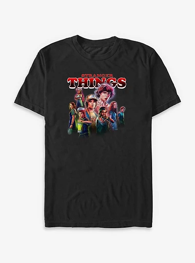 Stranger Things The Crew Big & Tall T-Shirt