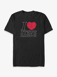 Stranger Things I Heart Steve Harrington Big & Tall T-Shirt