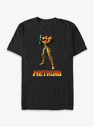 Nintendo Metroid Pose Big & Tall T-Shirt