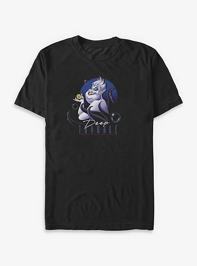 Disney Villains Deep Trouble Retro Big & Tall T-Shirt