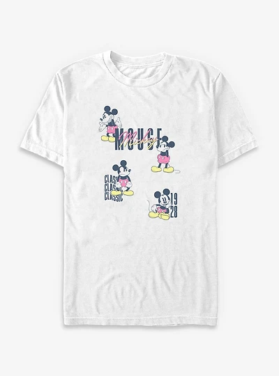 Disney Mickey Mouse Poses Big & Tall T-Shirt