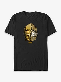 Star Wars C3PO Split Big & Tall T-Shirt