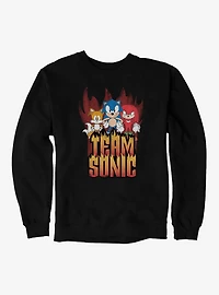 Sonic The Hedgehog Hedgy Metal Team Sweatshirt