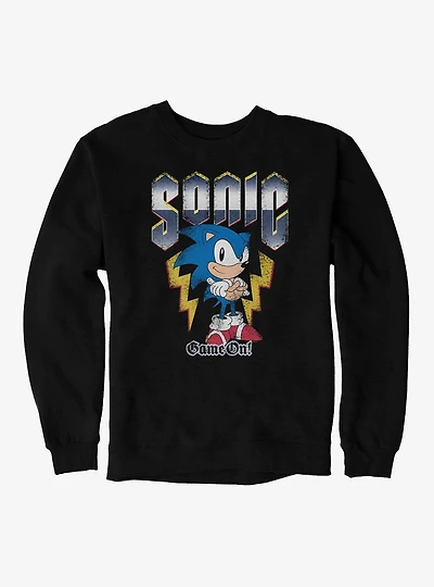 Sonic The Hedgehog Game On Sweatshirt