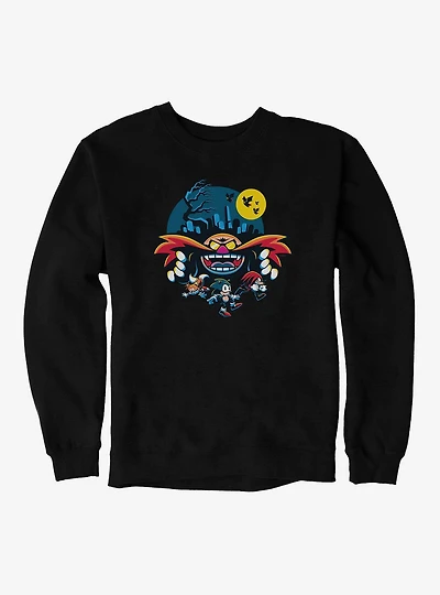 Sonic The Hedgehog Eggman Spooky Scary Halloween Sweatshirt