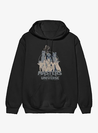 Masters Of The Universe He-Man Castle Grayskull Group Shot Hoodie