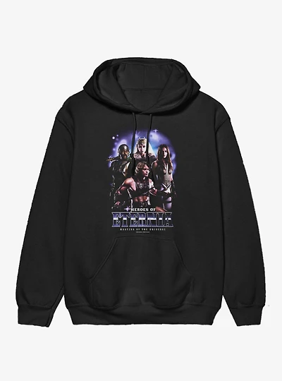 Masters Of The Universe Heroes Eternia Group Shot Hoodie