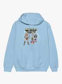 Masters Of The Universe He-Man And Character Bubbles Hoodie